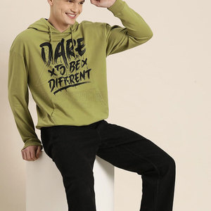 เสื้อฮู้ดดี้ผู้ชายแบบลำลองสำหรับฤดูหนาว น้ำหนักเบา ผ้าฟลีซคุณภาพสูง ผสมผ้าฝ้าย/โพลีเอสเตอร์ - Product Image 3