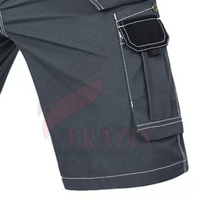 Shorts de travail robustes à multiples poches, vêtements utilitaires, fabrication OEM en marque blanche, vente en gros - Product Image 3