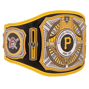 Ceinture de championnat personnalisée des Pirates de Pittsburgh, haute qualité, poids lourd, logo personnalisé, doublure en cuir, taille haute, unisexe - Product Image 6