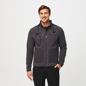 Nueva Chaqueta de Uniforme Médico para Hombre, Hecha a Medida, con el Mejor Diseño, Elástica, de Spandex, con Logotipo Personalizado - Product Image 3