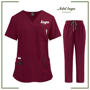 New Style Stylish Dental Medical Uniform Women <b>Scrub</b> <b>Set</b> Women's Surgery Medical Wholesale <b>Scrubs</b> Uniforms <b>Set</b> - Product Image 1