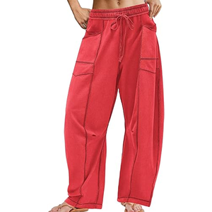 Pantalones Deportivos Eagle Sports 100% Algodón, Tela de Lona Elástica y Transpirable, Cintura con Cordón Ajustable, para Invierno - Product Image 2