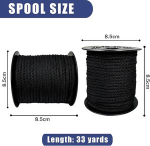 Wholesale 4mm Polypropylene <b>Rope</b> Lightweight Strong Utility <b>Rope</b> Pp Twisted <b>Rope</b> For Packaging Binding <b>Rope</b> Coil Packing - Product Image 4