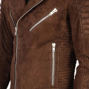 <b>Mens</b> <b>Suede</b> <b>Jacket</b> Western Inspired Casual Outerwear Soft Texture Custom OEM Wholesale Supplier Sample Service Available Export - Product Image 6