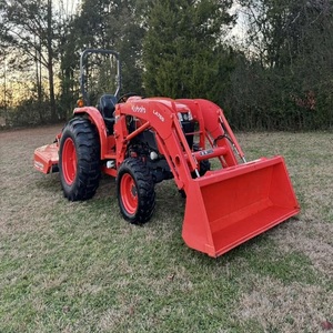 Tracteur agricole Kubota L4701 4x4 d'occasion en bon état, avec des performances puissantes pour l'agriculture, l'aménagement paysager et la construction - Product Image 4