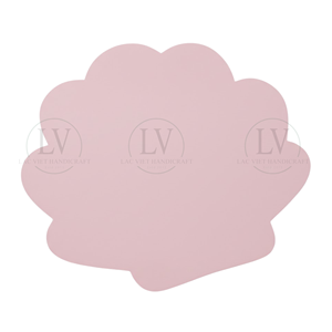 Precioso mantel individual de laca rosa, mantel individual de laca de alto brillo esencial para la decoración de mesas de catering, estilo costero para el hogar, de Vietnam. - Product Image 2