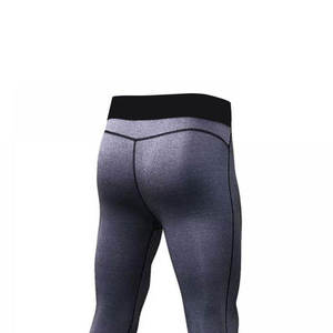 Leggings Deportivos Ajustados para Hombre, Diseño Nuevo, Ligeros y Transpirables, Tejido de Poliéster/Algodón, Cintura Elástica para Deportes y Gimnasio - Product Image 4