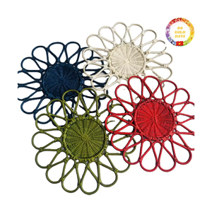 Salvamanteles de Ratán Hecho a Mano para Regalo y Decoración |   Vajilla Ecológica |   Venta al por Mayor OEM - Product Image 5