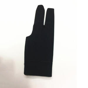 Gants de snooker de haute qualité à 3 doigts, en spandex respirant, style professionnel, prix bas, gants de billard OEM avec logo - Product Image 3