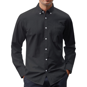 <b>Lilac</b> Plain <b>Men's</b> Professional Dress <b>Shirt</b> Long Sleeve Soft Cotton Comfortable Finish Wholesale Premium <b>Men's</b> <b>Shirts</b> - Product Image 3