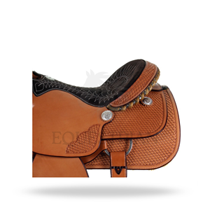 Selle Western tout usage pour l'équitation, équipement équestre - Product Image 4