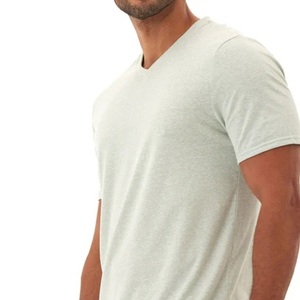 Camisetas de Verano para Hombre, Tallas Grandes, Corte Ajustado, Ecológicas, de Secado Rápido, 210g, 100% Algodón, Cuello en V, Hechas en Bangladesh - Product Image 4