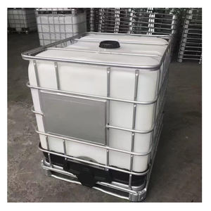 Heavy duty IBC <b>drums</b> with steel cage for industrial liquid chemical storage and transportation wholesale manufacturer - Product Image 3