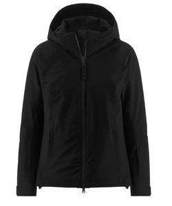 Veste softshell imperméable noire pour femme, à capuche, fermeture éclair, coupe classique, toutes saisons, vêtements d'extérieur - Product Image 1