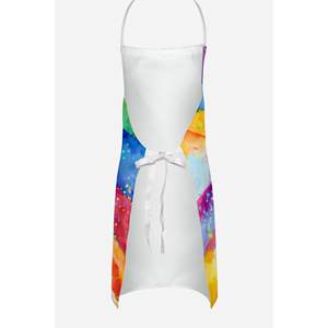 Unisex Large Multicolor Weimaraner Hippie Dawg <b>Apron</b> for <b>Cooking</b> Baking Crafts Gardening-for Adults <b>Men</b> Women Kitchen Server - Product Image 4