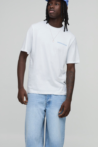 Custom Men's Screen Printed T-Shirt OEM Personalized Graphic Tee Short <b>Sleeve</b> Streetwear Casual Crew Neck Fashion Apparel Top - Product Image 4