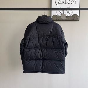 Chaqueta de Invierno Acolchada Personalizada al por Mayor, Talla Grande, Transpirable, de Lona Tejida, con Cuello Grande, Diseño Exclusivo para Mujer - Product Image 5