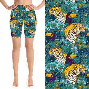 Shorts de Yoga para Mujer, al por Mayor, Personalizados, Nueva Llegada, Sin Costuras, Cintura Elástica, Sólidos, Transpirables, de Spandex/Nailon - Product Image 5