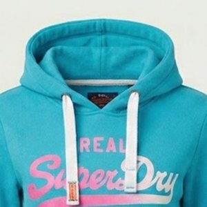 Sweat à capuche turquoise pour femme de haute qualité avec logo personnalisé, séchage rapide, poches et impression frontale du logo, en coton tricoté, idéal pour l'automne - Product Image 5