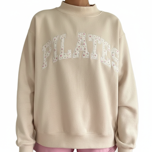 <b>Women</b> Streetwear Oversized Mockneck Casual Winter Autumn Long Sleeve Breathable Eco-Friendly Front Customizable <b>Top</b> Relaxed Fit - Product Image 3