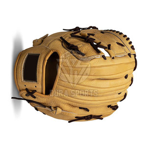 Gants de baseball professionnels en cuir véritable pour l'entraînement en terrain intérieur et extérieur, gants de sport souples et durables - Product Image 5