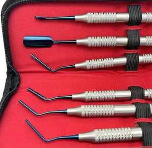 Instrumento periodontal manual de calidad al por mayor, herramienta UL-Amin para injerto óseo, relleno de polvo Dental, revestimiento de instrumento restaurador - Product Image 3