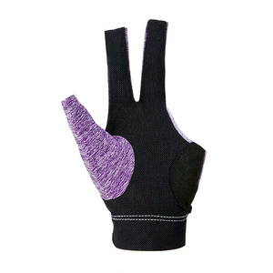 Guantes de Billar Sublimados Hechos en Fábrica a Precio de Mayoreo, Nuevo Diseño, Algodón y Spandex, Antideslizantes, Medios Dedos, para Snooker - Product Image 2