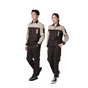 Uniforme de Trabajo de Algodón Resistente con Protección Contra Pinchazos, Transpirable, Color Caqui, Ropa de Seguridad para Taller - Product Image 1