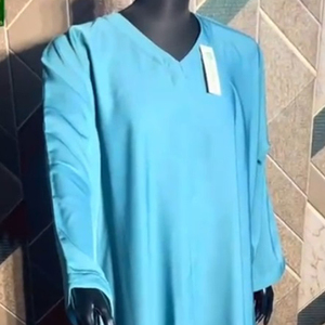 Prix de gros, meilleurs fabricants d'abayas, abaya de couleur unie, vêtements islamiques modestes, robes musulmanes pour femmes - Product Image 5