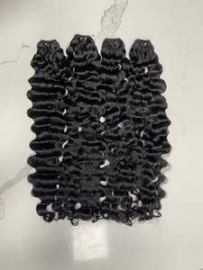 Extensiones de cabello de Trama humana vietnamita sin procesar, envío rápido, rizo suelto, todas las longitudes disponibles, venta al por mayor - Product Image 3