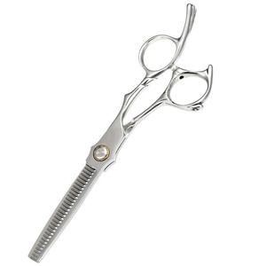 Razor Edge Professional Barber Thinning <b>Shears</b> Finger Rests Stainless Steel Custom Thinning Scissors Hair Salon Supplies - Product Image 2