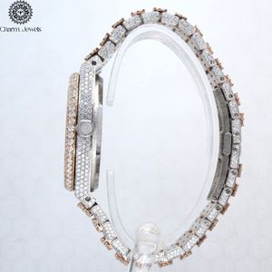 Charm_Jewels Luxury Stainless Steel <b>Watch</b> 38mm Round Dial Analog Quartz Movement Sapphire Crystal Women Fashion - Product Image 3