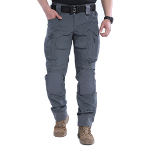 ราคาโรงงานขายส่ง กางเกงคาร์โก้ลำลองผู้ชายคุณภาพสูง ทนทาน มีกระเป๋าหลายช่อง ผ้าฝ้าย 100% แห้งเร็ว รับสกรีนโลโก้ - Product Image 2