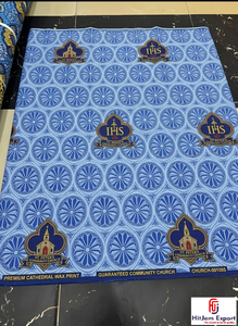 Premium Custom African Cotton Wax Print Fabric for European Israel Island Scarves Wedding Dresses Party Wear Home Decor OEM ODM - Product Image 6