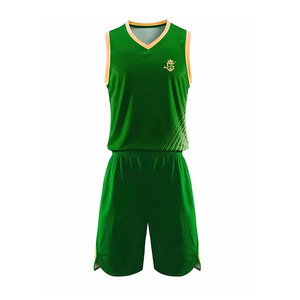 Concevez votre propre uniforme de basket-ball pour hommes, matière 100% polyester, style tendance, uniforme de basket-ball de qualité supérieure - Product Image 1