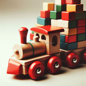 Growing Up Green El papel del tren de madera con juguetes de motor en infancias sostenibles - Product Image 2