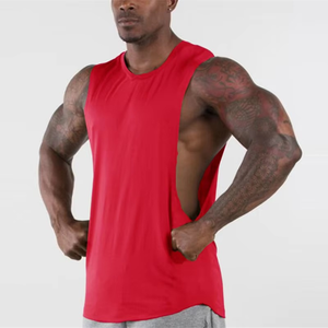 Cotton <b>Men's</b> Tank Top Summer Sports 100% Cotton <b>T</b>-<b>Shirt</b> Base <b>Sleeveless</b> O-Neck Collar Loose Fit Anti-Pilling Middle-Aged Elderly - Product Image 3