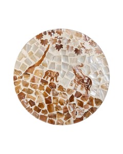 Elegant Shell Inlay <b>Drink</b> <b>Coasters</b> for Home Decor - Product Image 3