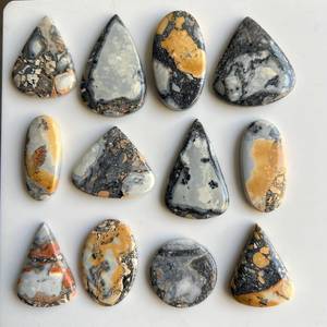 Natural Maligano Jasper Cabochon Rare Quality Red Loose Gemstone bulk lot For Jewelry Making Healing Crystal Wholesale Supplier - Product Image 3