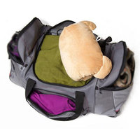 Sac de voyage pratique, multifonctionnel, léger, écologique, personnalisable, avec fermeture éclair, poignées confortables, intérieur spacieux, en nylon