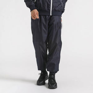 Men's Mid Waist Sweatpants Solid Color Nylon Casual Regular Pattern <b>Waterproof</b> Plus Size <b>Trousers</b> - Product Image 3