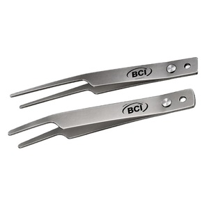 Pince à épiler chirurgicale Featherweight Silver Tweezer Soft Touch Feather Tweezers - Product Image 5