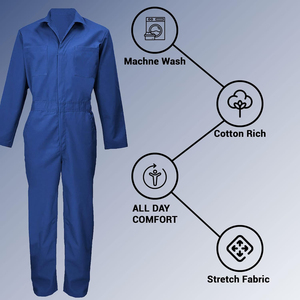 Ropa de Trabajo Mecánica, Overol Industrial, Ropa de Mecánico para Trabajos de Construcción - Product Image 2