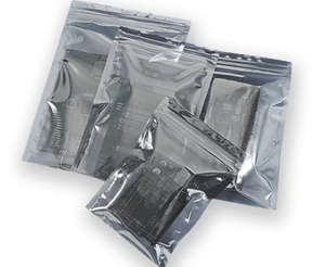 ถุงพลาสติกป้องกันไฟฟ้าสถิตย์ SYSTECH PE ขนาด 170 มม. x 250 มม. สำหรับป้องกันกล้องและชิ้นส่วนอิเล็กทรอนิกส์ ขายส่ง - Product Image 1