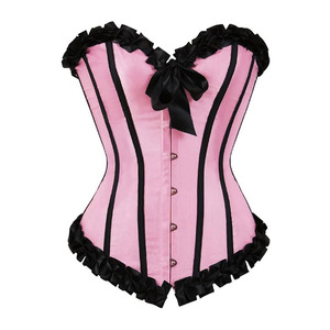 Bustiers Corsets Ajustés à Lacets avec Baleines, Effet Amincissant, Rehaussement Poitrine, Serre-Taille et Effet Pétale - Product Image 1