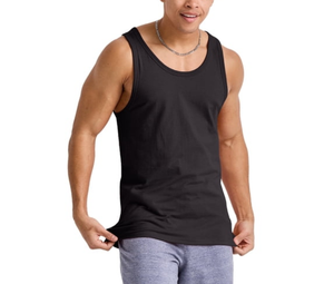 Débardeurs Homme Tendance Estivale – Coton/Spandex Côtelé Texturé Sans Manches Col Rond pour Sport, Entraînement et Musculation - Product Image 2