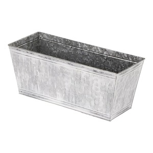 Maceta Redonda de Hierro Galvanizado para Plantas Suculentas, Decoración y Aplicaciones Elegantes de Exhibición en Jardines - Product Image 5