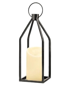 Handmade Factory Bulk Selling <b>Small</b> Size Metal & Glass <b>Lantern</b> With Black Finish Candle <b>Lantern</b> for Outdoor & Home Decor - Product Image 1