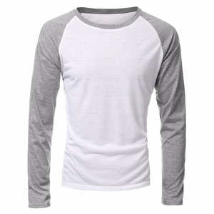 T-shirts de luxe personnalisés de haute qualité, design décontracté, manches longues, 100% coton respirant, coupe ample, streetwear, poids lourd - Product Image 1