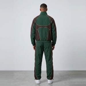 Windbreaker Tracksuit Men Rain Full Sleeve Zipper Waterproof Jacket Pants Set Men's <b>Wind</b> <b>Breaker</b> Tracksuits Mens - Product Image 2